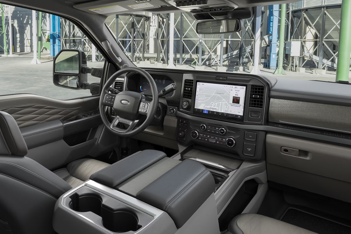2025 Ford F-250 Model Review Interior