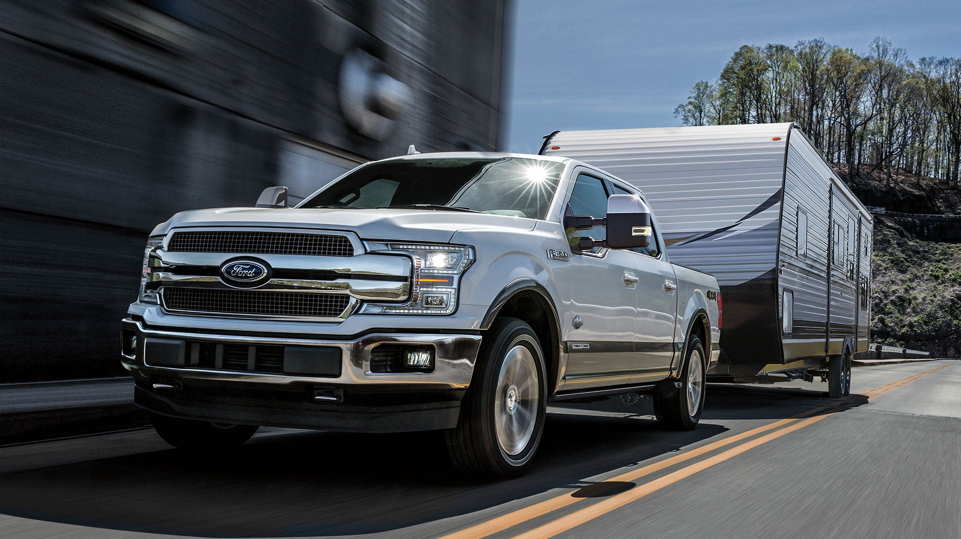 Ford F-150 Towing Boat